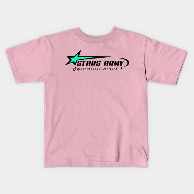 Stars Army - Team Design Kids T-Shirt by Starletste_official